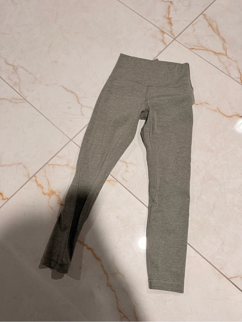 Lululemon Grey/Green Align Leggings
